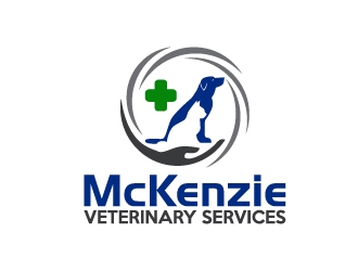 McKenzie Veterinary Services logo design by jenyl
