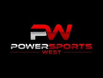 Powersports West logo design by lexipej