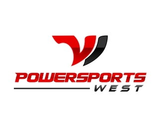 Powersports West logo design by amar_mboiss
