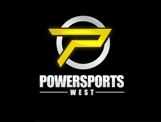 Powersports West logo design by gilkkj