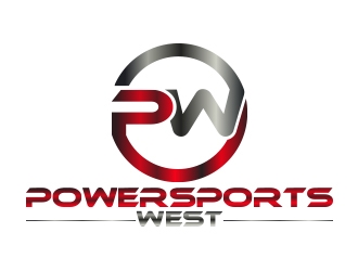Powersports West logo design by sarfaraz