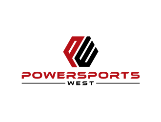 Powersports West logo design by nurul_rizkon