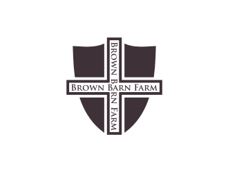 Brown Barn Farm logo design by rief
