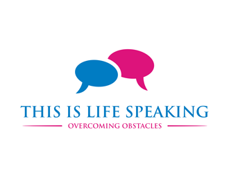 This is Life Speaking logo design by EkoBooM