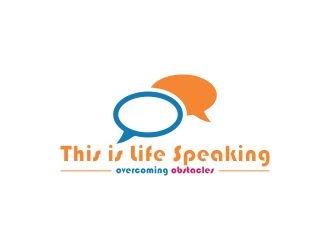 This is Life Speaking logo design by Allex