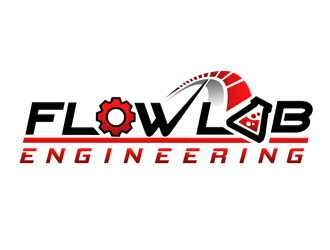 Flow Lab Engineering logo design by megalogos