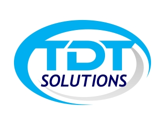 TDT SOLUTIONS logo design by totoy07