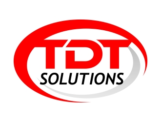 TDT SOLUTIONS logo design by totoy07