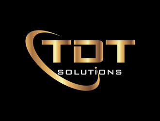 TDT SOLUTIONS logo design by Abril