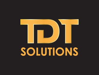 TDT SOLUTIONS logo design by pambudi