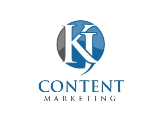 KJ Content Marketing logo design by MarkindDesign
