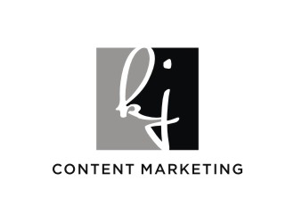 KJ Content Marketing logo design by Franky.