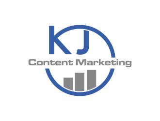 KJ Content Marketing logo design by qqdesigns