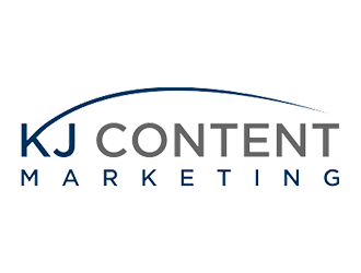 KJ Content Marketing logo design by blackcane