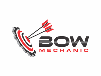 Bow Mechanic  logo design by mutafailan