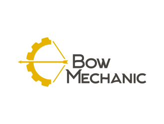 Bow Mechanic  logo design by shikuru