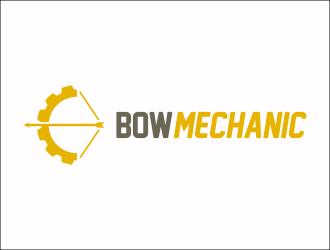 Bow Mechanic  logo design by shikuru
