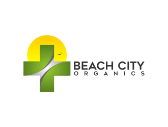 Beach City Organics  logo design by ekitessar