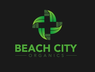 Beach City Organics  logo design by samueljho