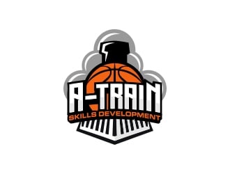 A-Train  logo design by MarkindDesign