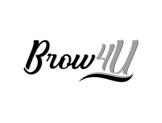 Brow 4U  logo design by IrvanB