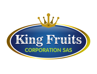 King Fruits Corporation SAS logo design by ingepro