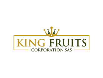 King Fruits Corporation SAS logo design by ingepro