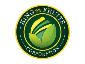 King Fruits Corporation SAS logo design by spiritz