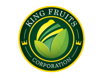 King Fruits Corporation SAS logo design by spiritz
