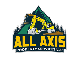 All Axis Property Services LLC logo design by Optimus