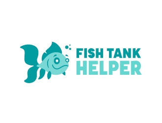 Fish Tank Helper logo design by porcelainn