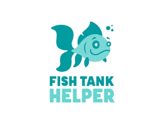 Fish Tank Helper logo design by porcelainn