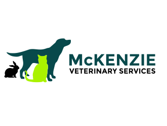 McKenzie Veterinary Services logo design by aldesign