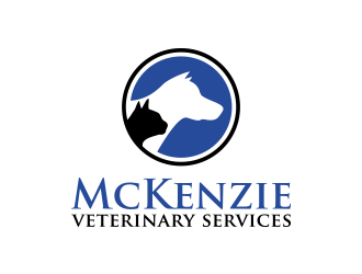 McKenzie Veterinary Services logo design by lexipej
