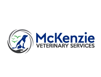 McKenzie Veterinary Services logo design by jenyl