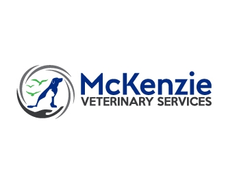 McKenzie Veterinary Services logo design by jenyl