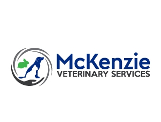 McKenzie Veterinary Services logo design by jenyl