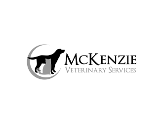 McKenzie Veterinary Services logo design by akhi