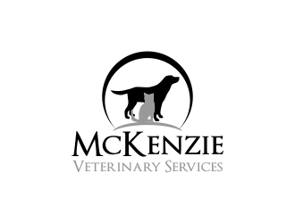 McKenzie Veterinary Services logo design by akhi