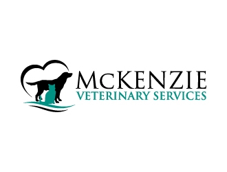 McKenzie Veterinary Services logo design by Aelius