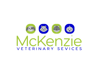 McKenzie Veterinary Services logo design by JoeShepherd