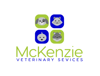 McKenzie Veterinary Services logo design by JoeShepherd