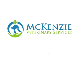 McKenzie Veterinary Services logo design by gilkkj