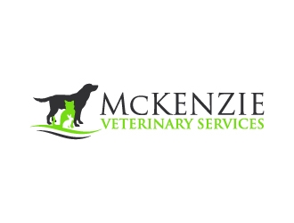 McKenzie Veterinary Services logo design by Aelius