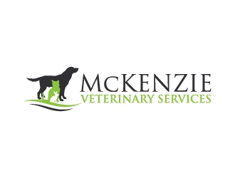 McKenzie Veterinary Services logo design by Aelius