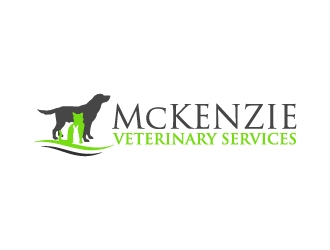 McKenzie Veterinary Services logo design by Aelius