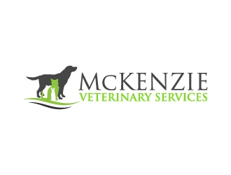 McKenzie Veterinary Services logo design by Aelius