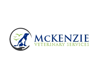 McKenzie Veterinary Services logo design by jenyl