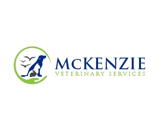 McKenzie Veterinary Services logo design by jenyl