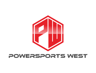 Powersports West logo design by afra_art